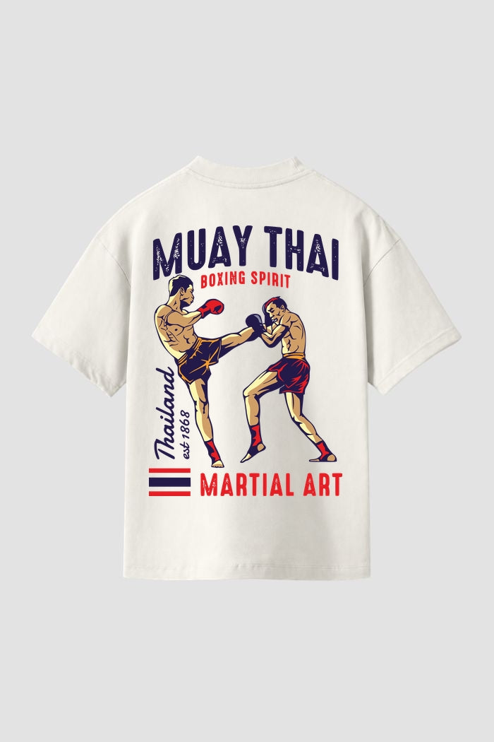 Camiseta Básica Muay Thai Boxing Spirit