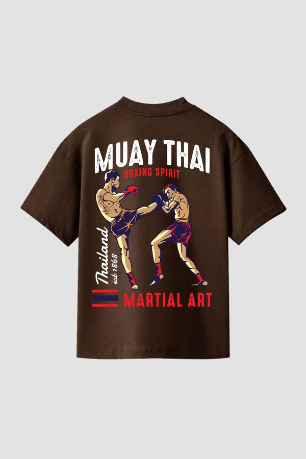 Camiseta Básica Muay Thai Boxing Spirit