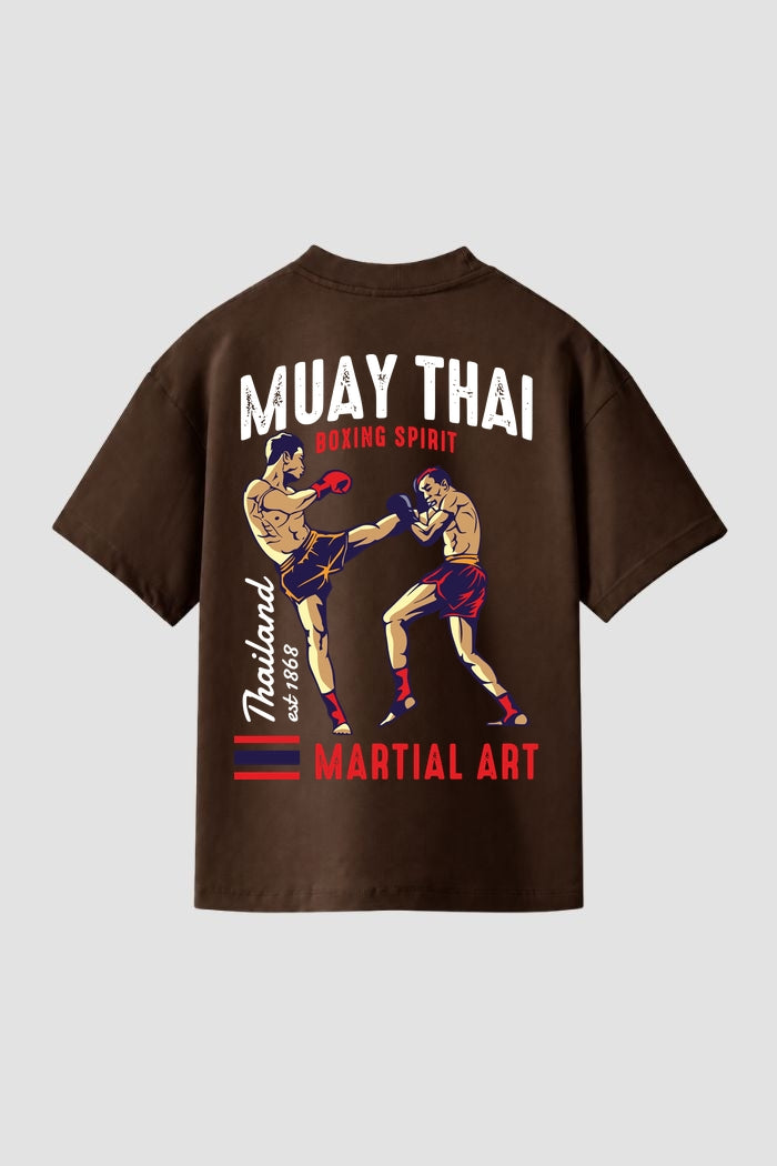 Camiseta Básica Muay Thai Boxing Spirit