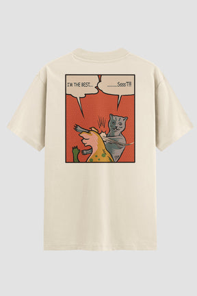 Camiseta Oversized Funny Comic Onfight