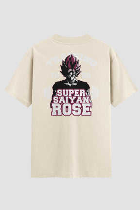 Camiseta Oversized Super Saiyan Rose Onfight