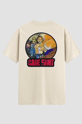 Camiseta Oversized Cage Fight Onfight