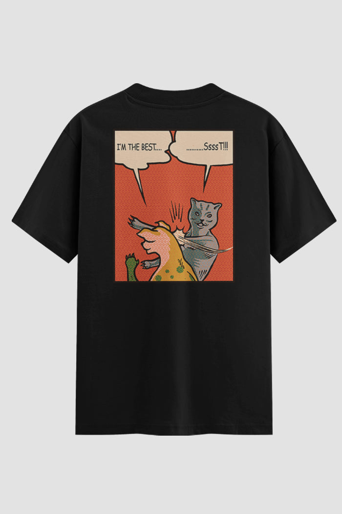 Camiseta Oversized Funny Comic Onfight