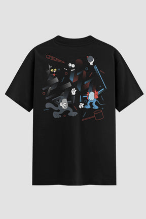 Camiseta Oversized Funny Fight Onfight