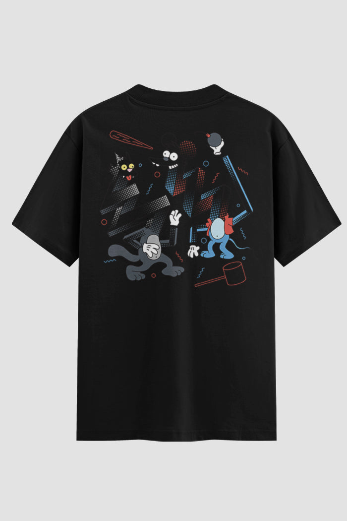 Camiseta Oversized Funny Fight Onfight