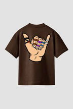 Camiseta Básica jiu-jitsu Hang Loose faixas