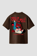 Camiseta Básica jiu-jitsu How to Cast out the Devil