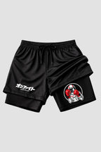 Short de compressão  2 em 1 boxe Astronauta Boxeador
