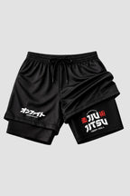 Short de compressão 2 em 1 jiu-jitsu Deep Roll – No Shortcuts