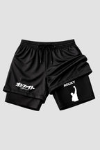 Short de compressão 2 em 1 Rocky Balboa Victory