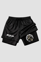 Short de compressão 2 em 1 MMA Tap Or Nap