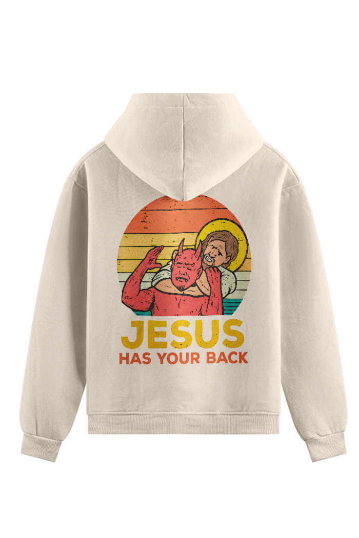 Moletom Jiu-Jitsu Jesus has your back