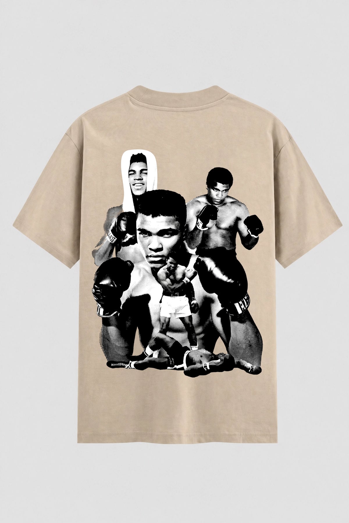 Camiseta Oversized Suedine Boxe Ali The Legacy