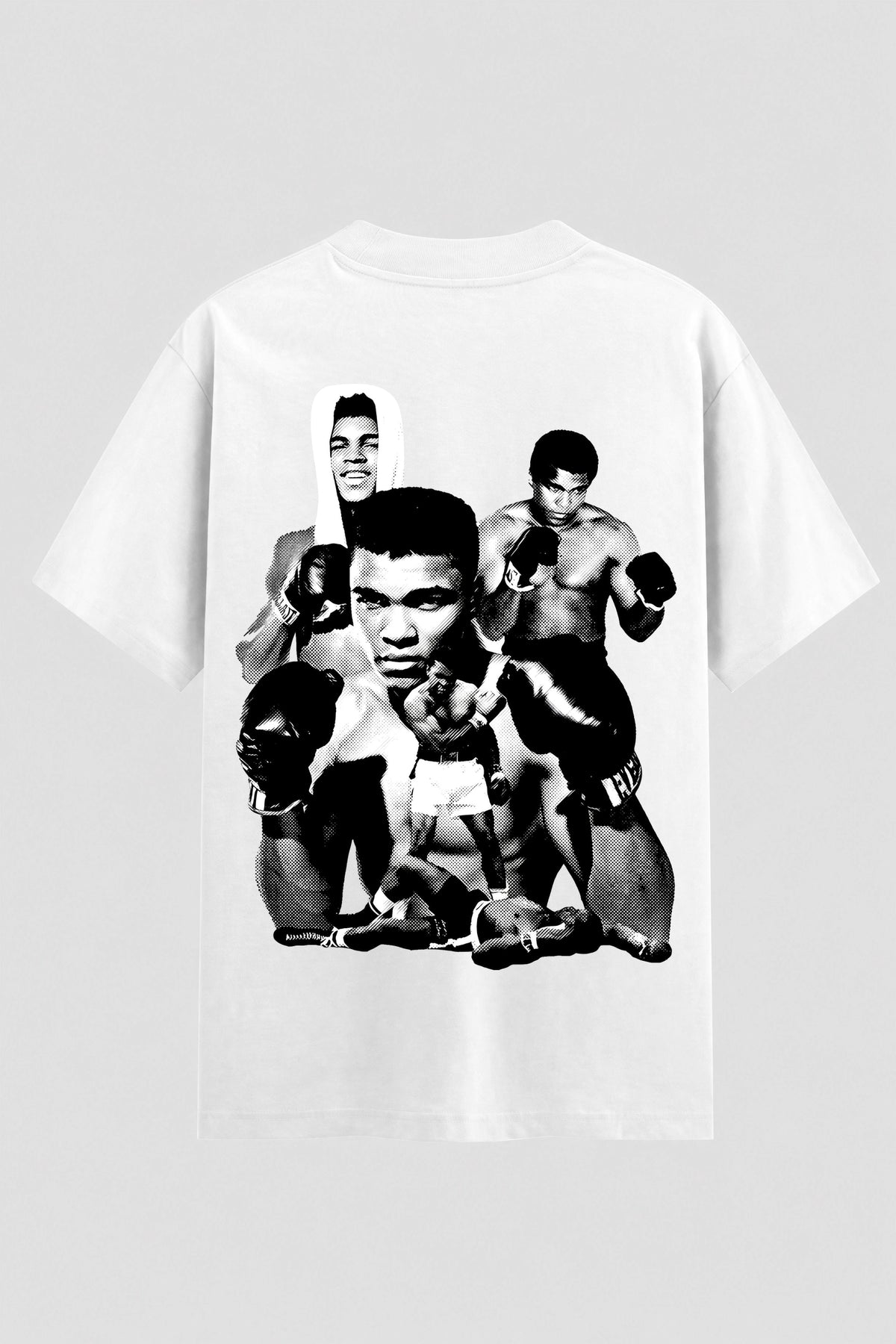 Camiseta Oversized Suedine Boxe Ali The Legacy