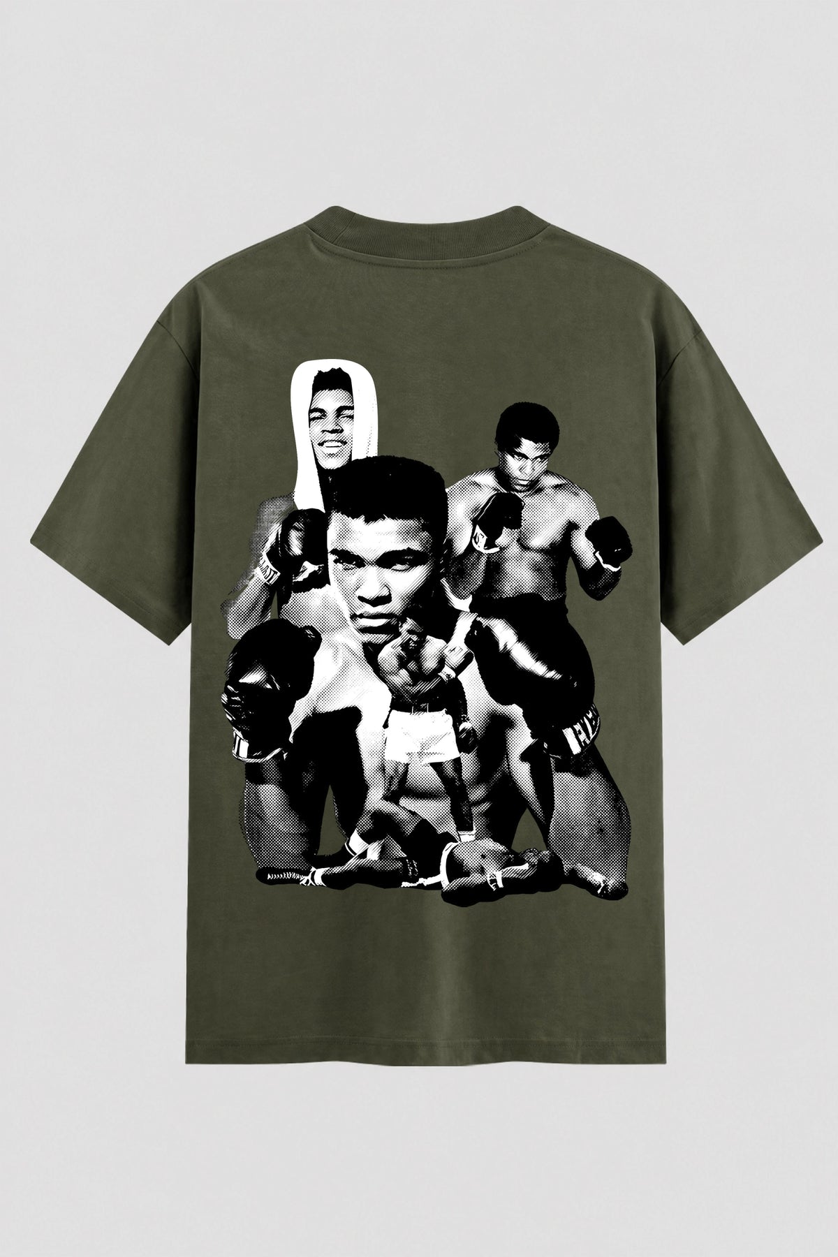 Camiseta Oversized Suedine Boxe Ali The Legacy