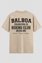 Camiseta Oversized Suedine Boxe Balboa Boxing Club