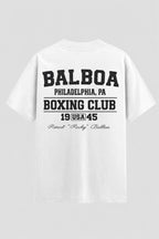 Camiseta Oversized Suedine Boxe Balboa Boxing Club
