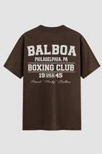 Camiseta Oversized Suedine Boxe Balboa Boxing Club