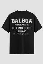 Camiseta Oversized Suedine Boxe Balboa Boxing Club