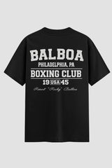 Camiseta Oversized Suedine Boxe Balboa Boxing Club