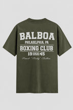 Camiseta Oversized Suedine Boxe Balboa Boxing Club