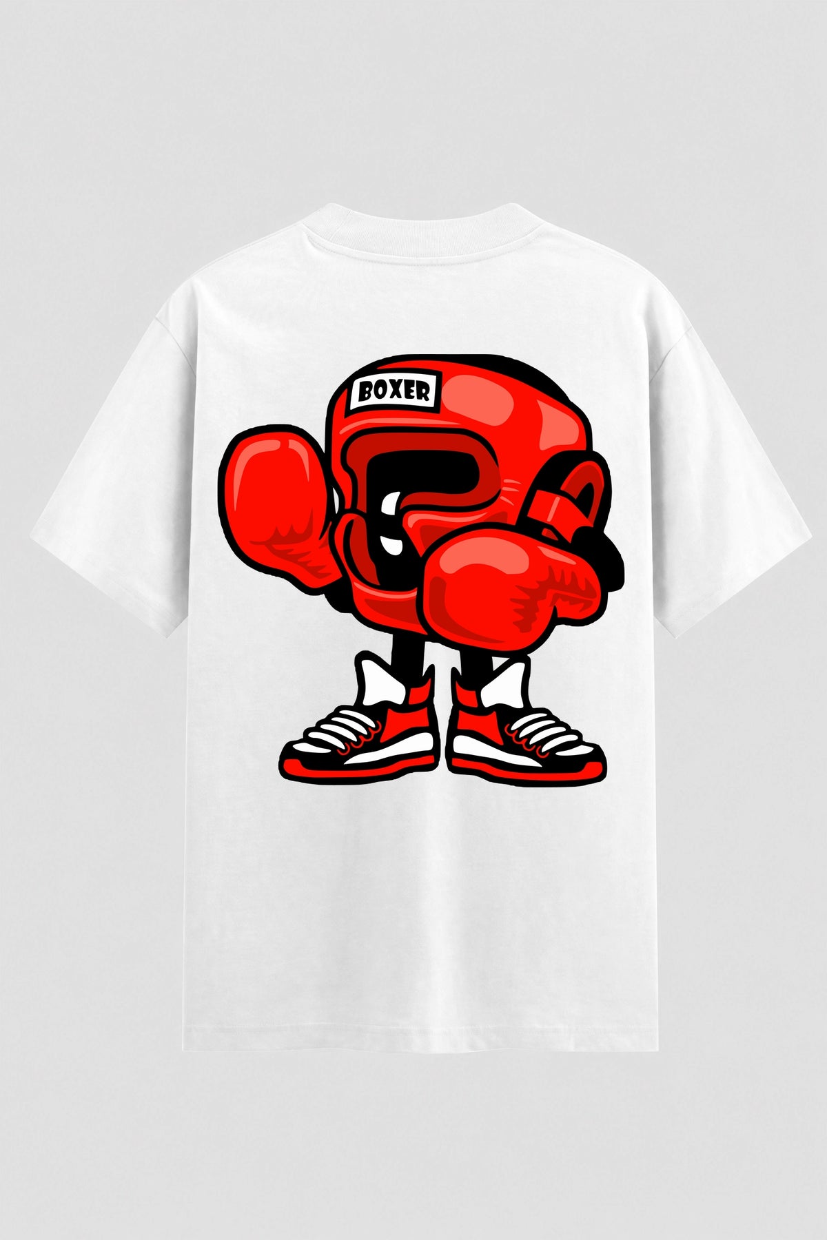 Camiseta Oversized Suedine Boxe Boxer Junior