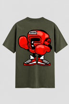 Camiseta Oversized Suedine Boxe Boxer Junior