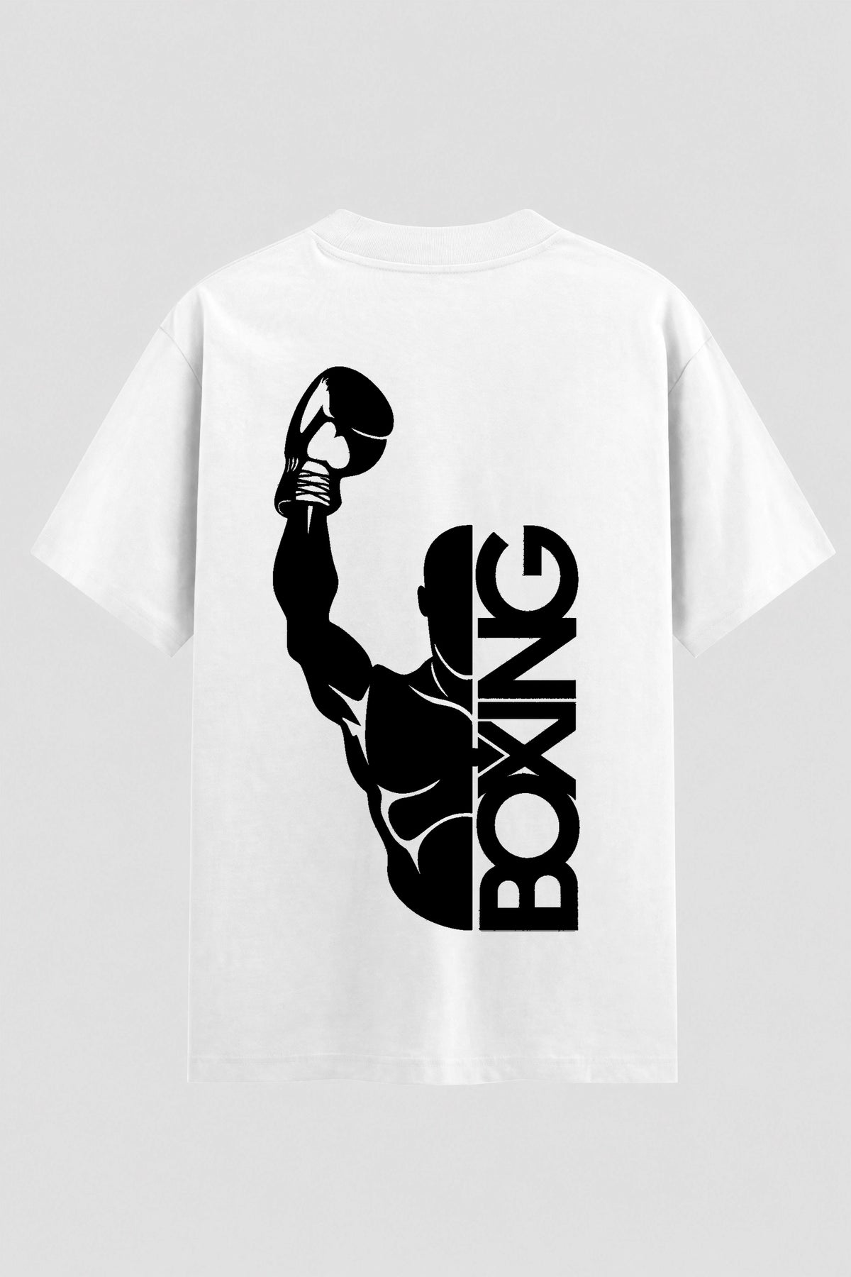 Camiseta Oversized Suedine Boxe Boxing Power