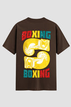 Camiseta Oversized Suedine Boxe Boxing vs Boxing