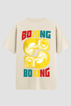 Camiseta Oversized Suedine Boxe Boxing vs Boxing