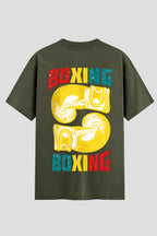 Camiseta Oversized Suedine Boxe Boxing vs Boxing