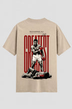 Camiseta Oversized Suedine Boxe Float Like a Butterfly