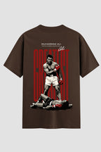 Camiseta Oversized Suedine Boxe Float Like a Butterfly