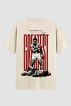 Camiseta Oversized Suedine Boxe Float Like a Butterfly