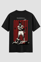Camiseta Oversized Suedine Boxe Float Like a Butterfly