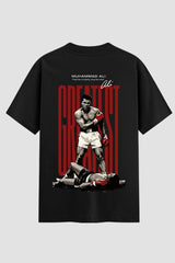 Camiseta Oversized Suedine Boxe Float Like a Butterfly