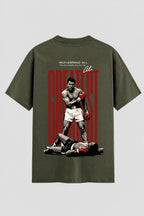 Camiseta Oversized Suedine Boxe Float Like a Butterfly