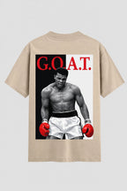 Camiseta Oversized Suedine Boxe GOAT