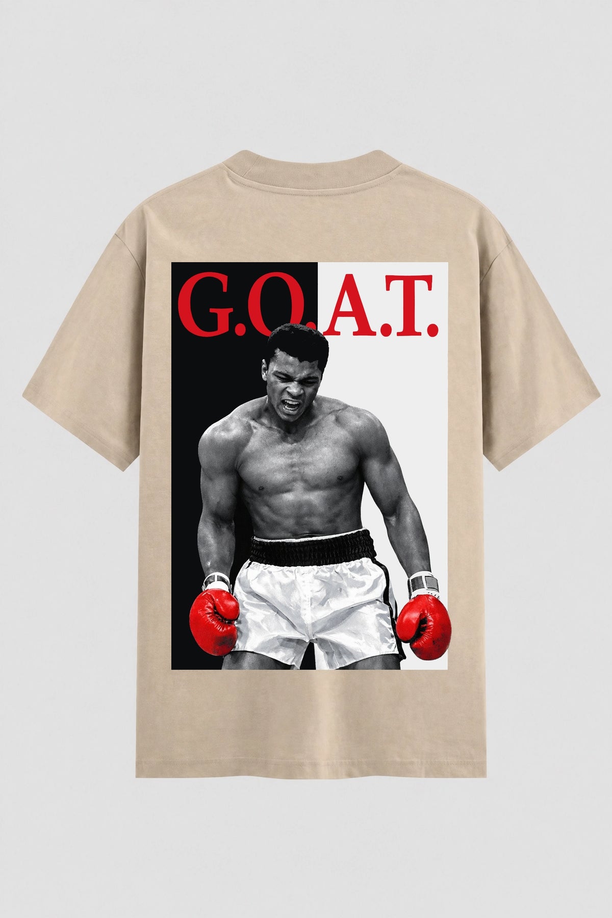 Camiseta Oversized Suedine Boxe GOAT