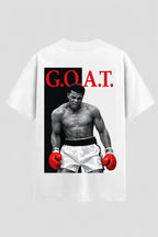 Camiseta Oversized Suedine Boxe GOAT