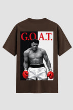 Camiseta Oversized Suedine Boxe GOAT