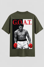 Camiseta Oversized Suedine Boxe GOAT