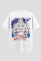Camiseta Oversized Suedine Boxe Gorilla Boxing