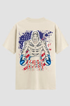 Camiseta Oversized Suedine Boxe Gorilla Boxing