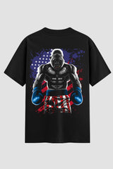Camiseta Oversized Suedine Boxe Gorilla Boxing