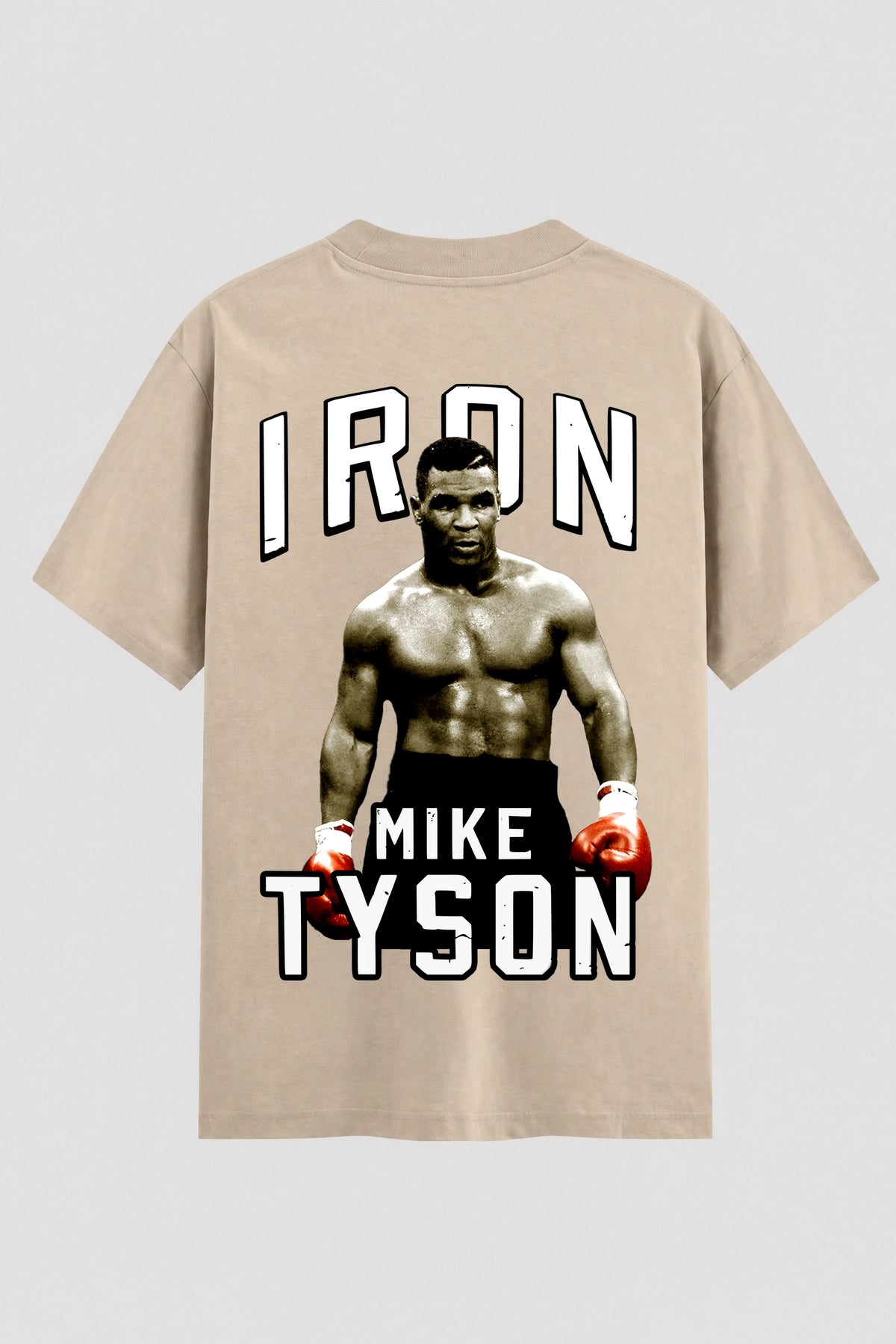 Camiseta Oversized Suedine Boxe Iron Mike