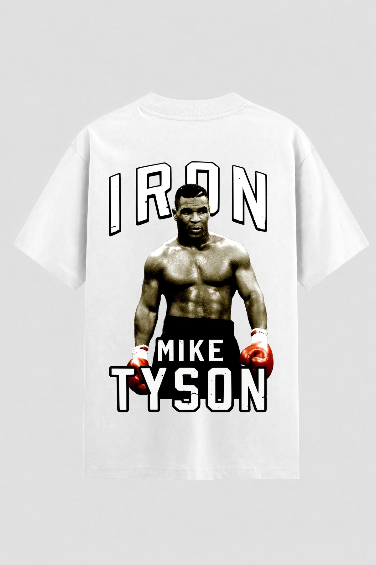 Camiseta Oversized Suedine Boxe Iron Mike