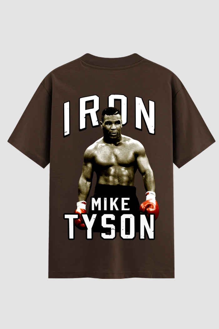 Camiseta Oversized Suedine Boxe Iron Mike