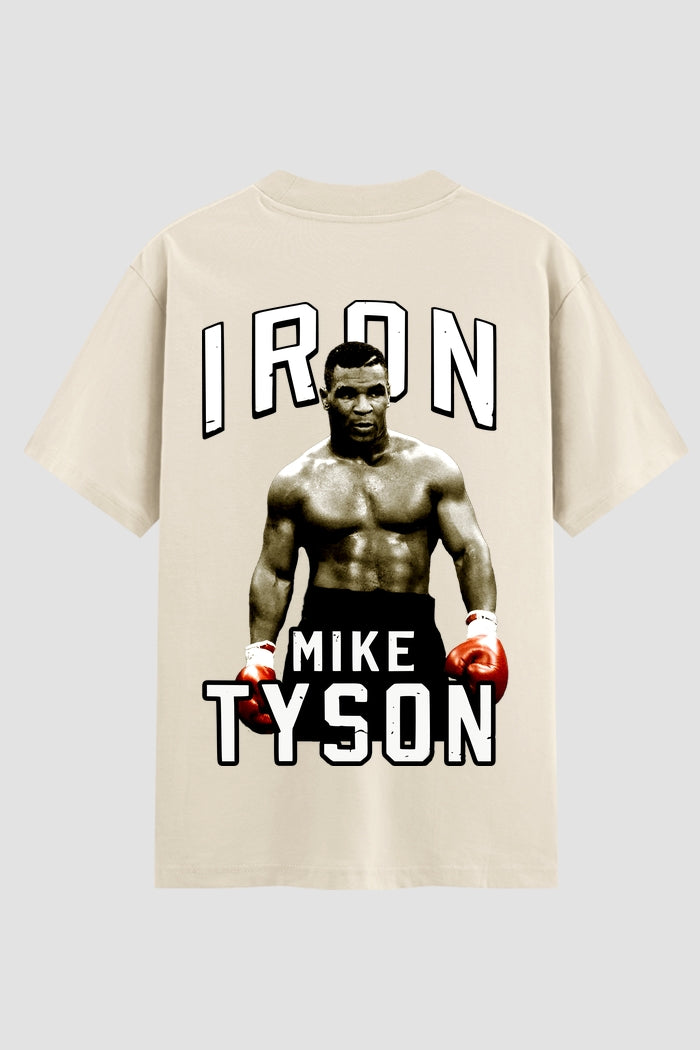 Camiseta Oversized Suedine Boxe Iron Mike