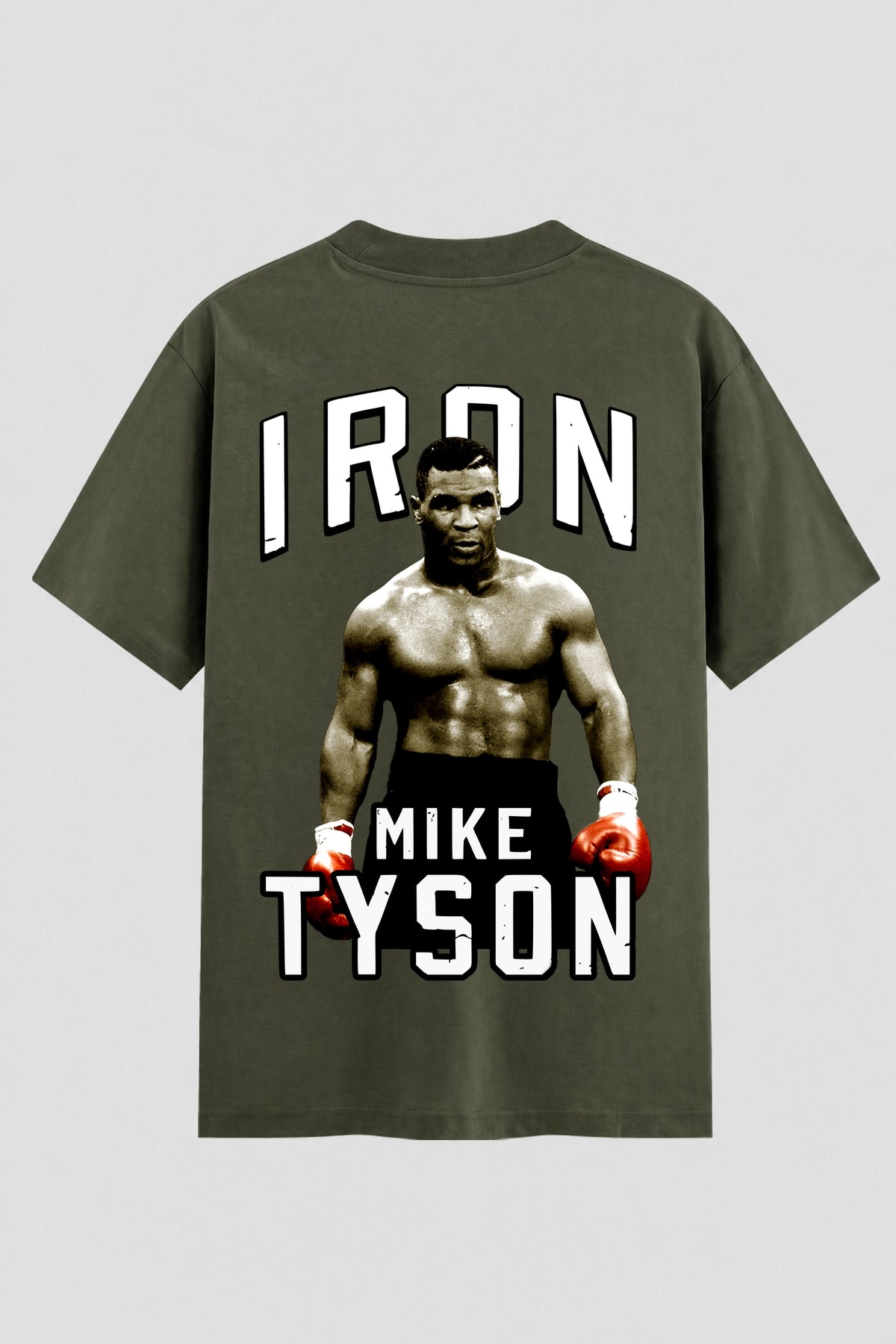 Camiseta Oversized Suedine Boxe Iron Mike
